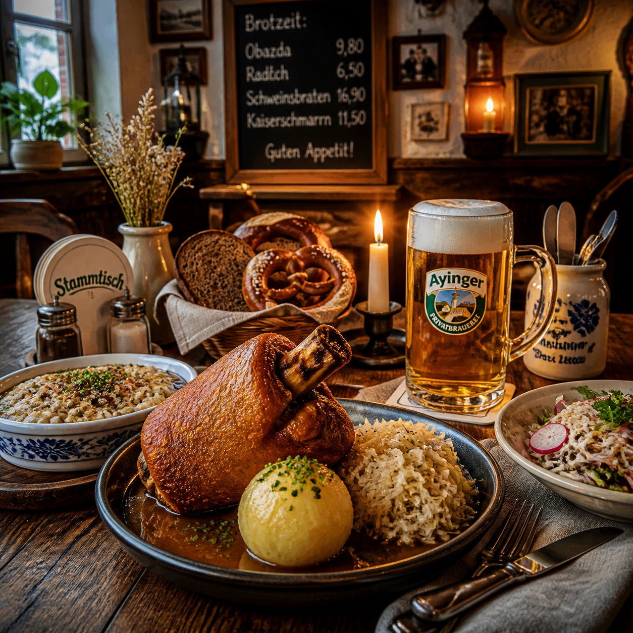 Traditionelle deutsche Küche: Regionale Vielfalt zwischen Nordsee und Alpen